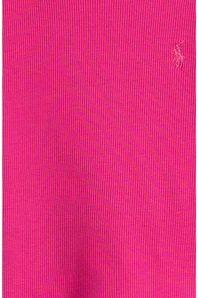 Kids' Solid Rib Top, Alternate, color, COLLEGE PINK