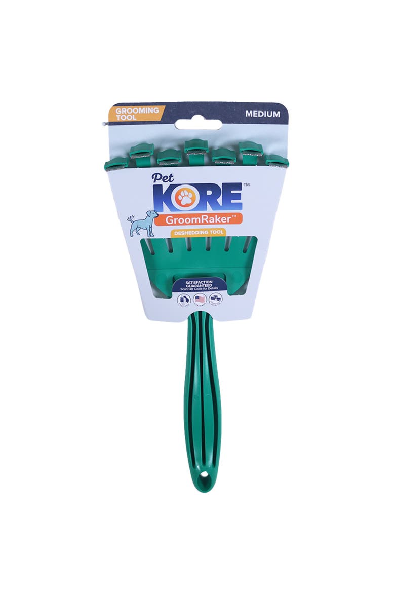 Deshedding Tool For Medium Sized Dogs, Alternate, color, Green