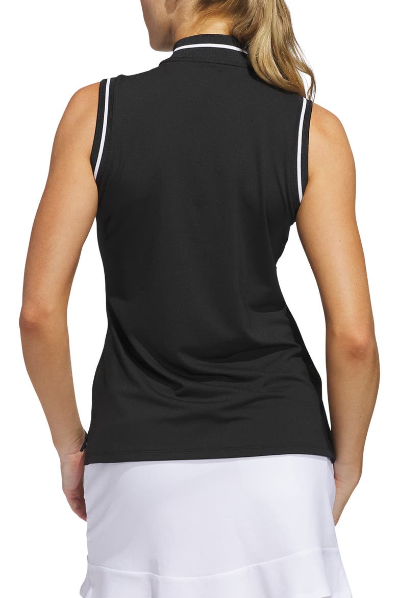 Ultimate 365 Sleeveless Golf Half Zip Top, Alternate, color, BLACK