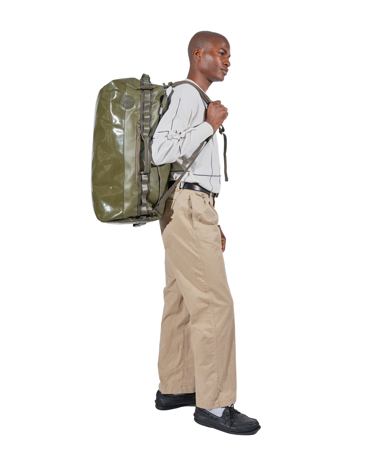 New Go-Bag Duffle Big 60L, Alternate, color, Olive
