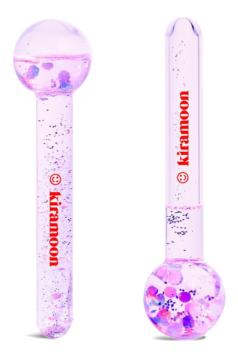 Moon Globes Freezable Facial Massagers, Main, color, PINK