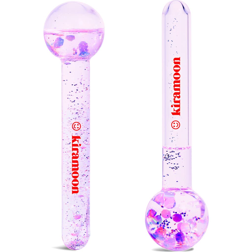 Kiramoon Moon Globes Freezable Facial Massagers in Pink  product