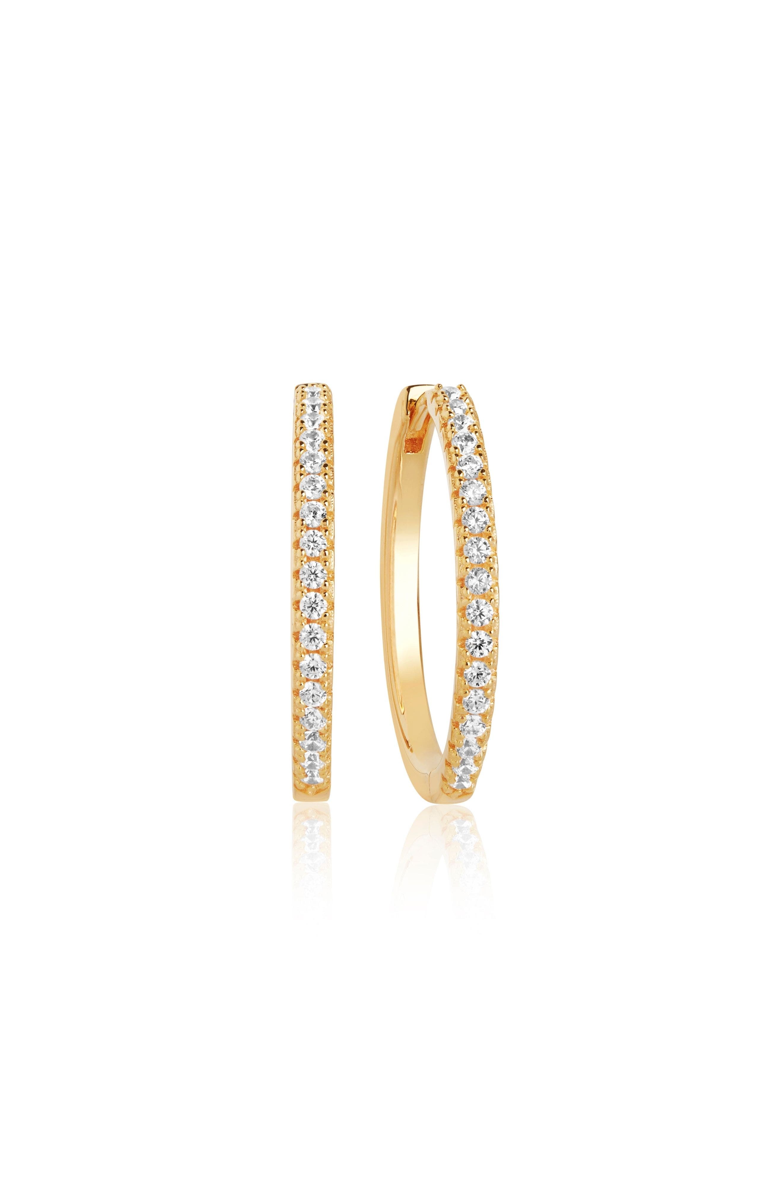 selected 18k Gold Plated / White