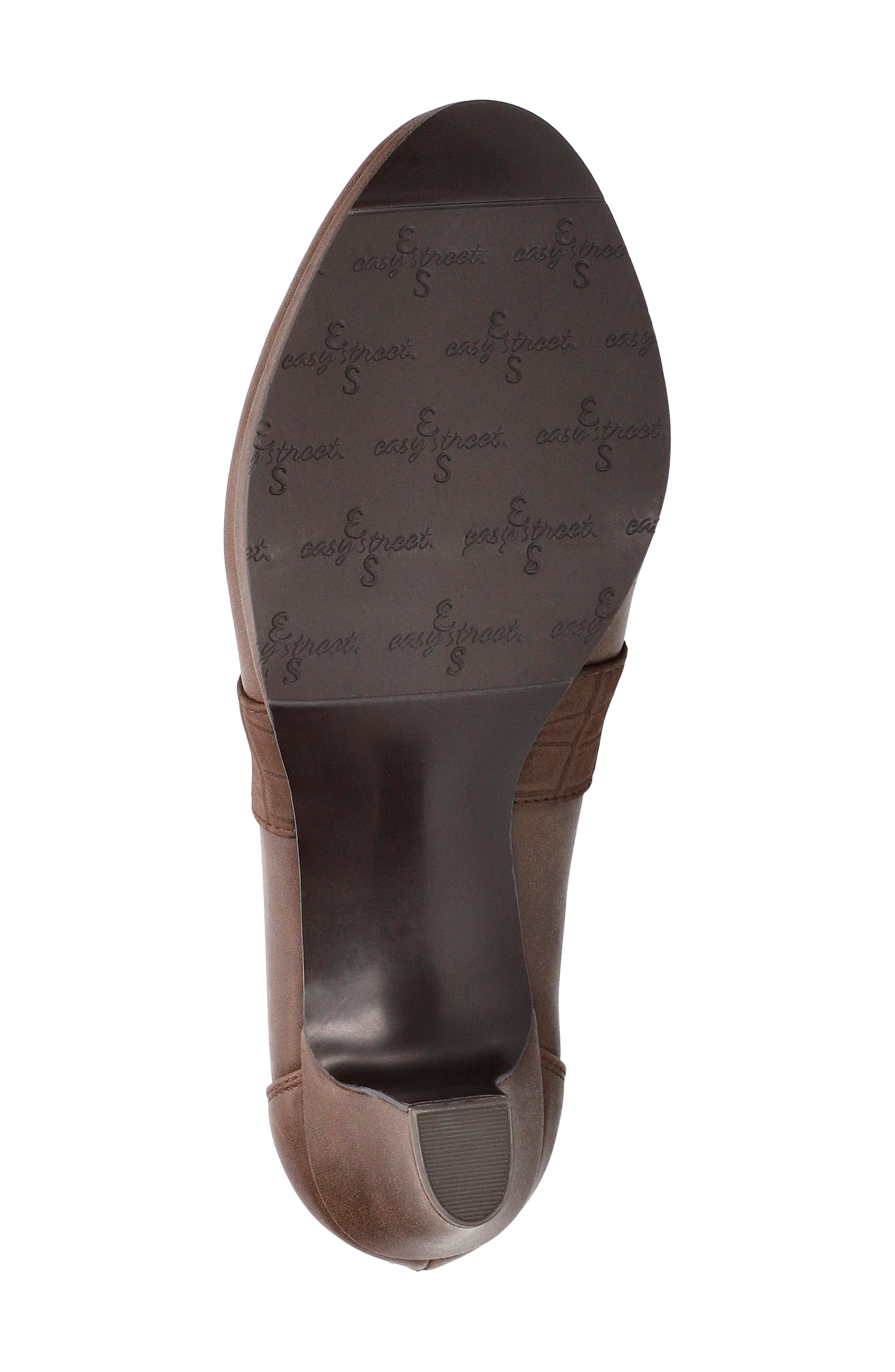 EASY STREET Spice Bootie, Alternate, color, Brown Matte