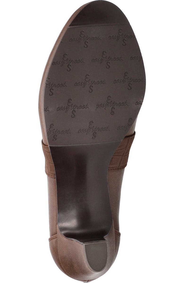 EASY STREET Spice Bootie, Alternate, color, Brown Matte