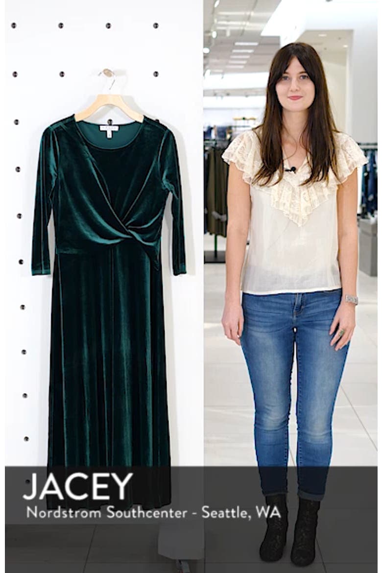 Velvet Midi Dress video