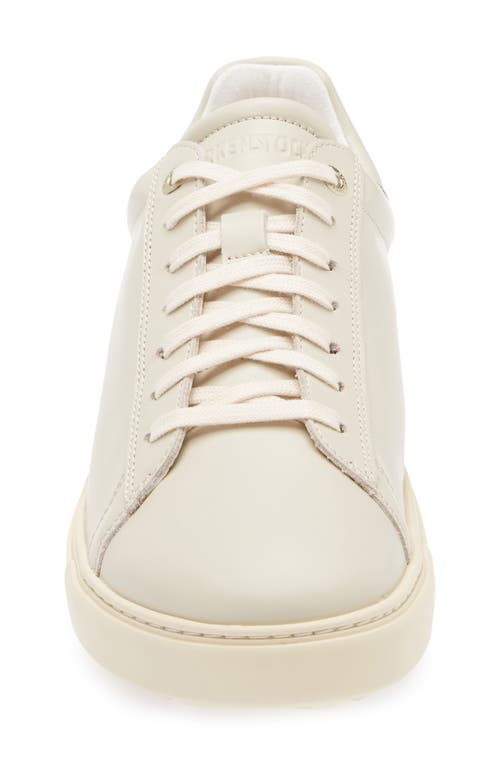 Birkenstock Bend Low Leather Sneaker In Neutral