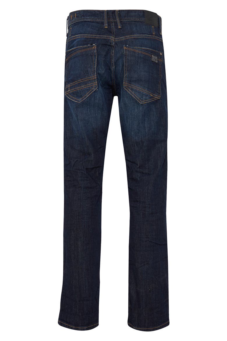 Regular Fit Straight Leg Jeans, Alternate, color, DARK BLUE