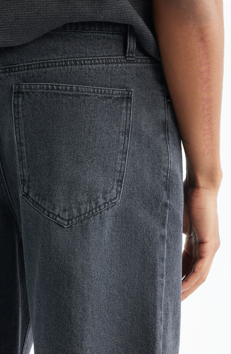 BP. Baggy Denim Shorts, Alternate, color, Black Washed