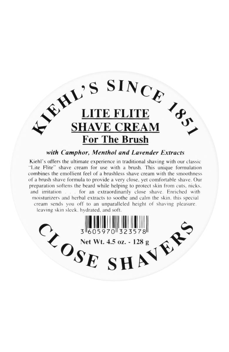 Kiehl's Since 1851 Lite Flite Shave Cream, Main, color, 