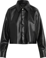 Favorite Daughter The Brady Faux Leather Shirt Jacket
