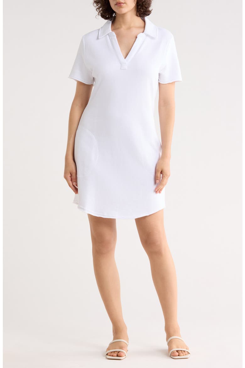 Marina Del Mar Knit Dress, Main, color, WHITE