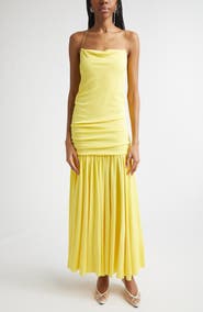 Jacquemus The Abiha Gathered Drop Waist Dress