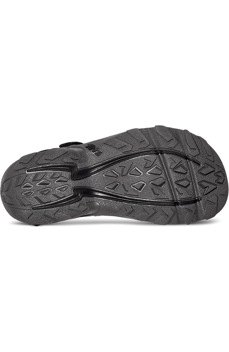 Teva Tanza Sport Sandal, Alternate, color, Rainfall Black/ Grey