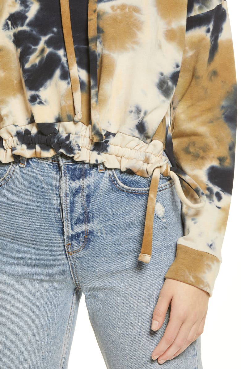 BLANKNYC Tie Dye Hoodie, Alternate, color, 