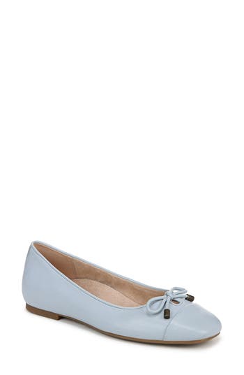 Vionic Klara Cap Toe Flat In Blue