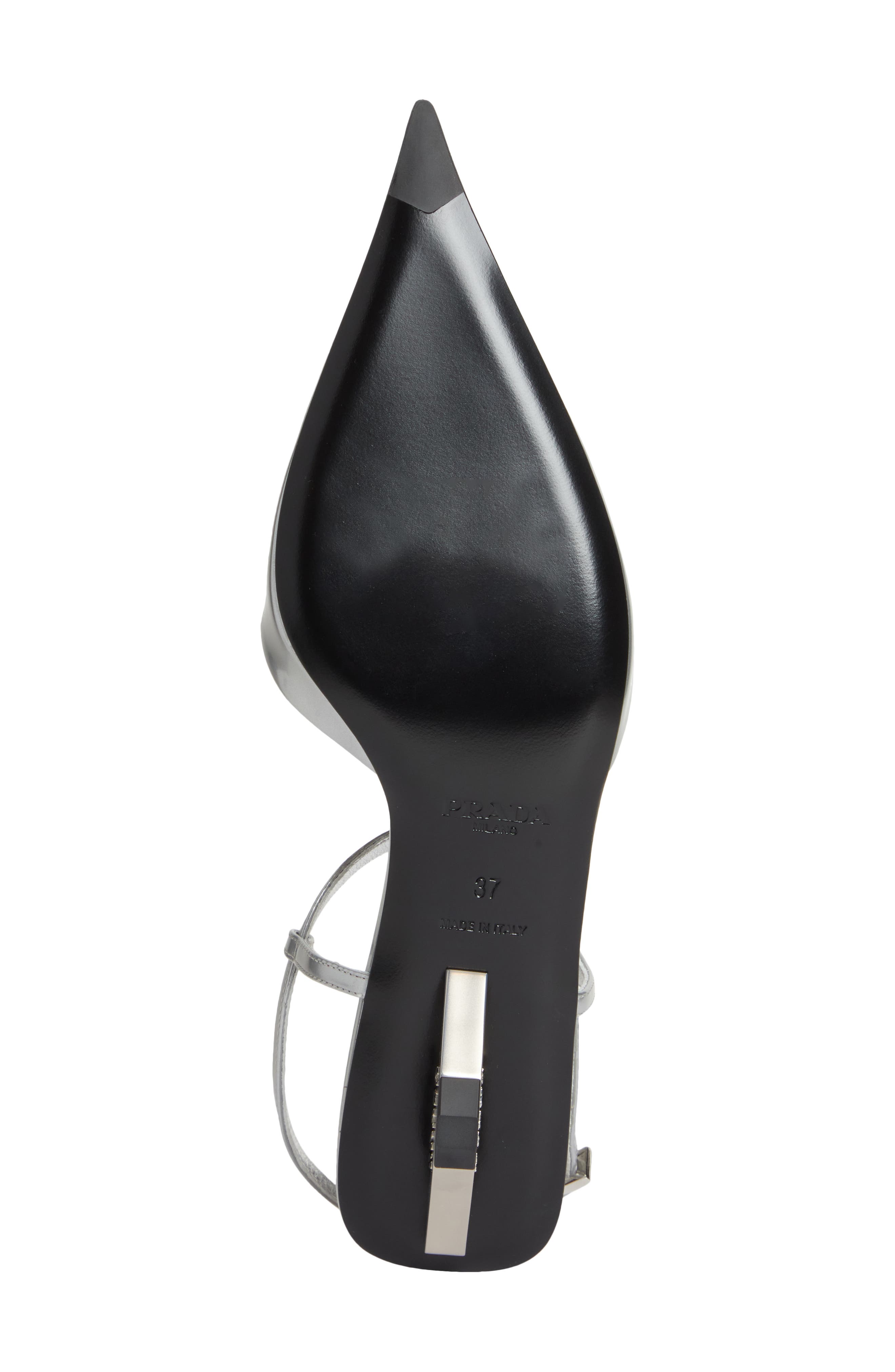 Prada Modellerie Pointed Toe Kitten Heel Pump, Alternate, color, 