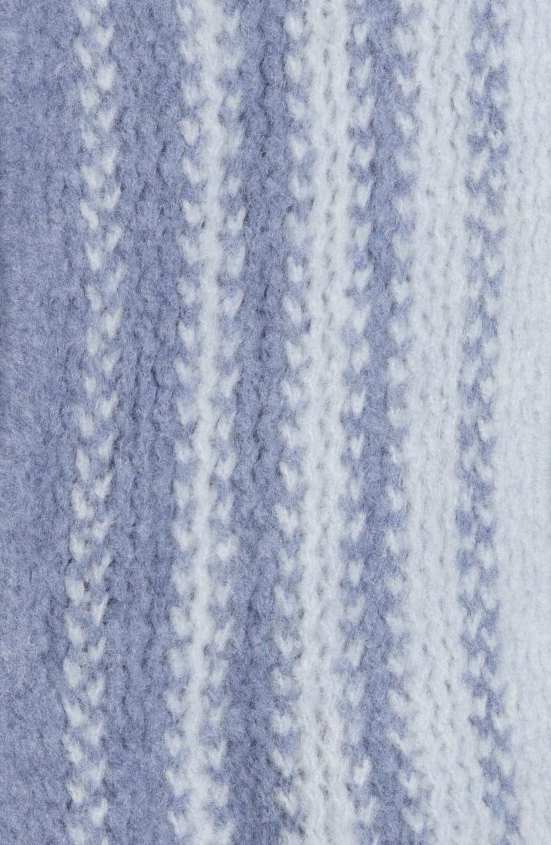 La Fiorentina Plush Scarf, Alternate, color, Blue