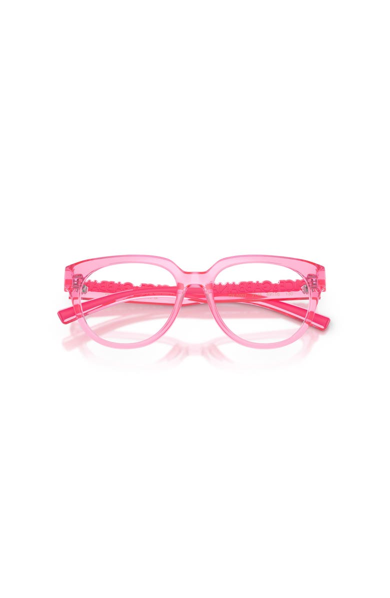 Dolce&Gabbana 49mm Phantos optical glasses, Alternate, color, Pink