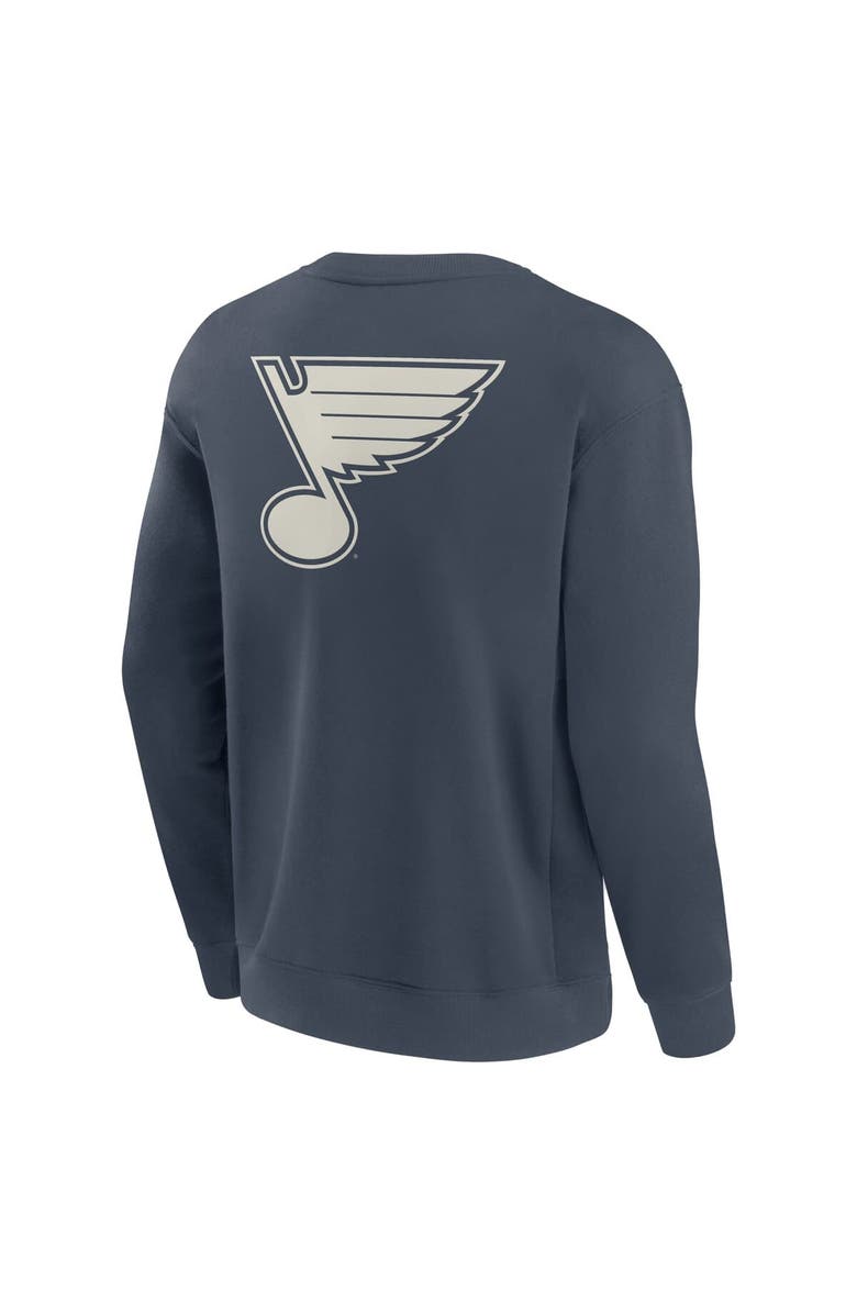 FANATICS Men's Fanatics Blue St. Louis Blues Elements Future Ground Lettering Pullover Sweatshirt, Alternate, color, Blue