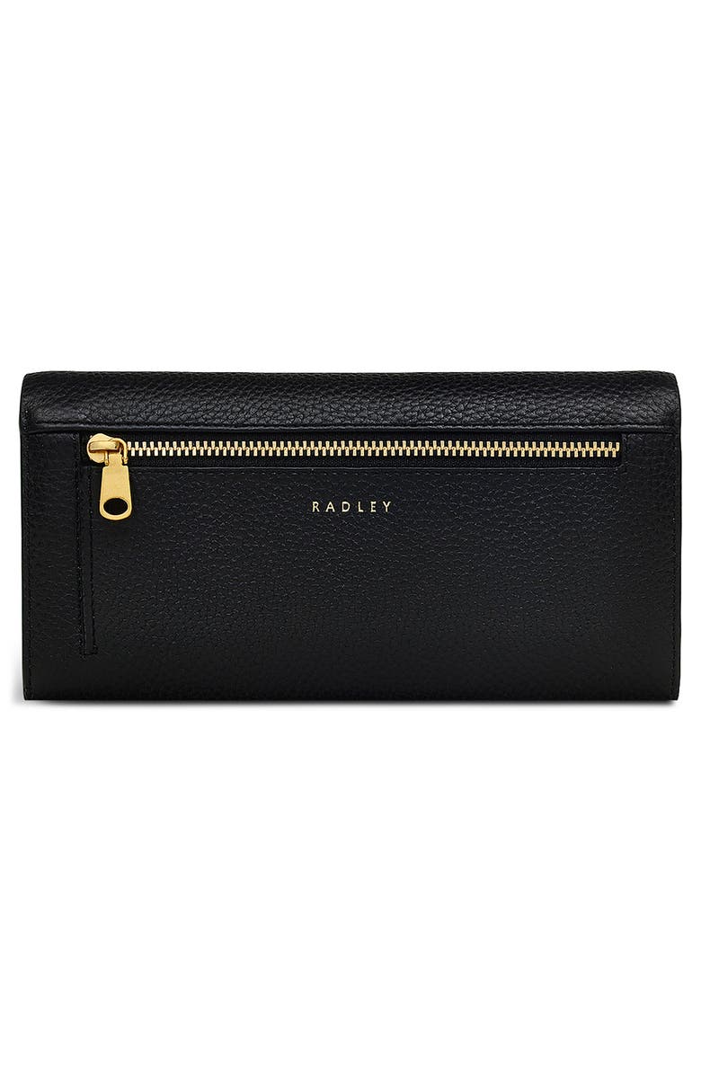 Radley Brooke Avenue Large Flapover Wallet, Alternate, color, Black