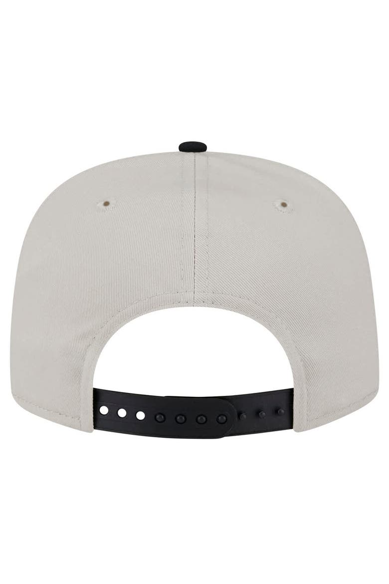 Men's New Era Cream Houston Astros Iron Golfer Snapback Hat, Alternate, color, Cream