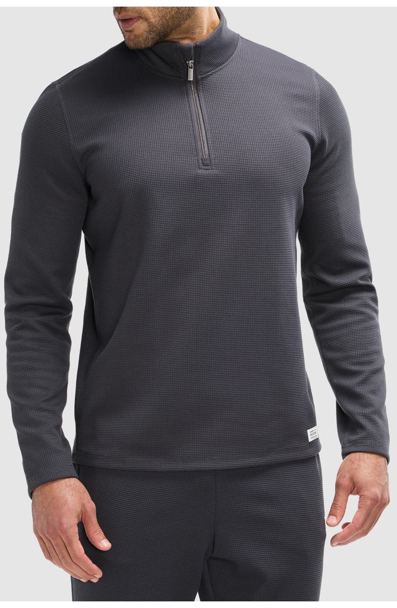 Peloton Waffle 1/4 Zip Long Sleeve, Main, color, 