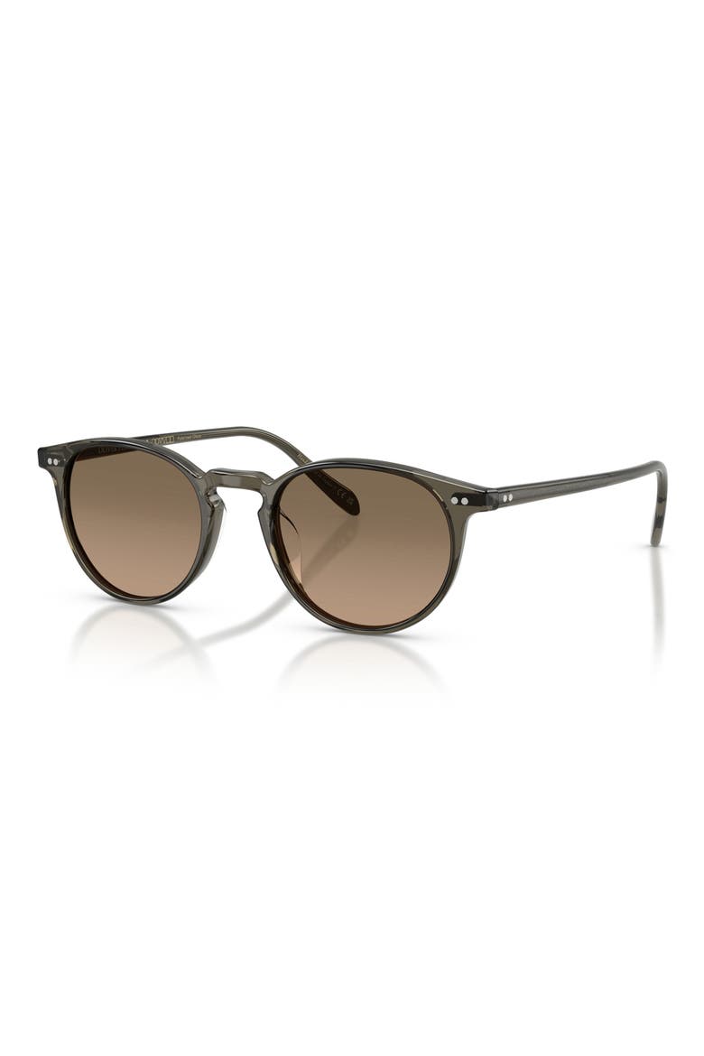 49mm Riley Sun Polarized Phantos Sunglasses, Alternate, color, INKWELL / SANDSTONE
