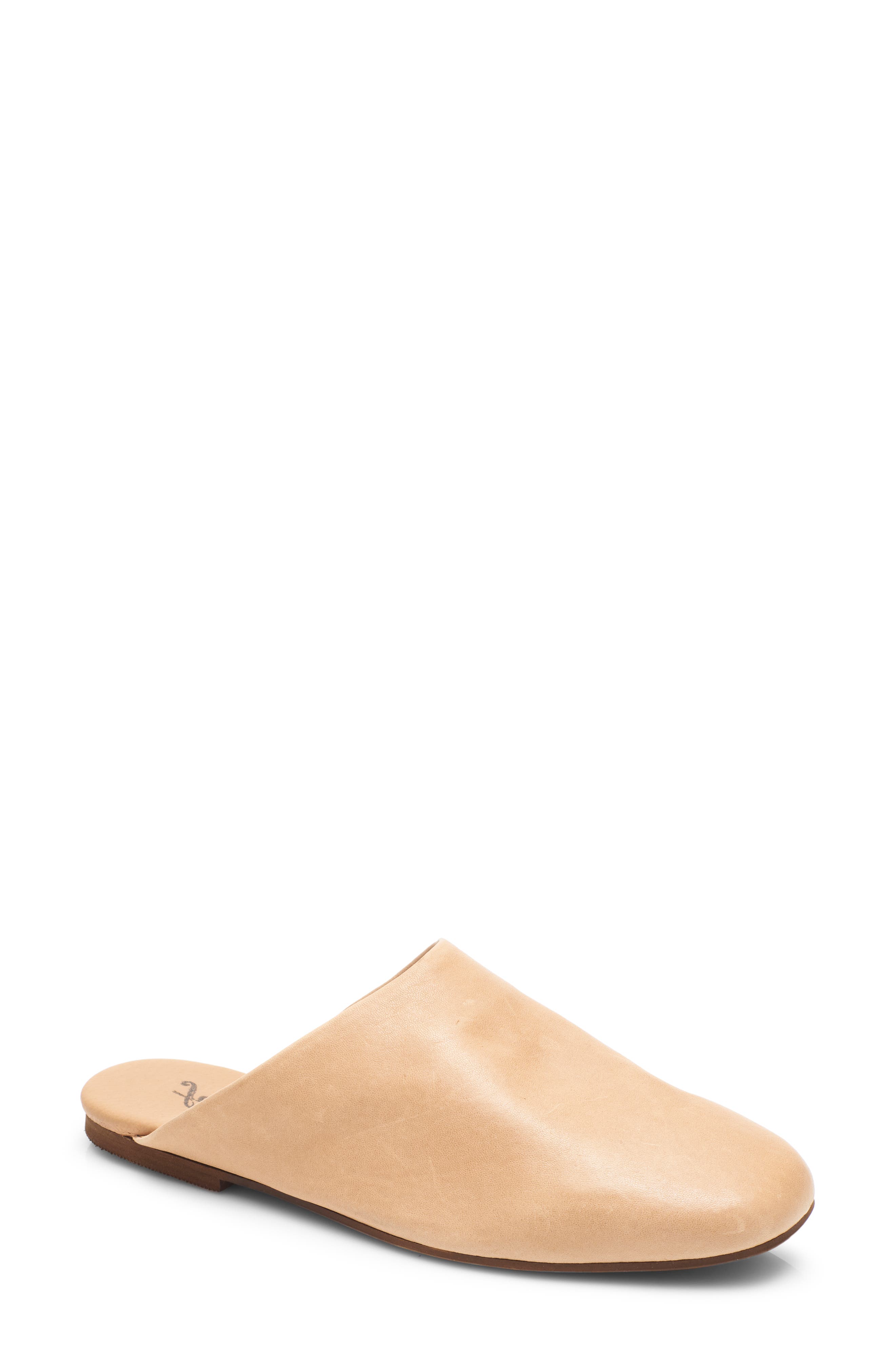 Reese Mule, Main, color, NATURAL LEATHER