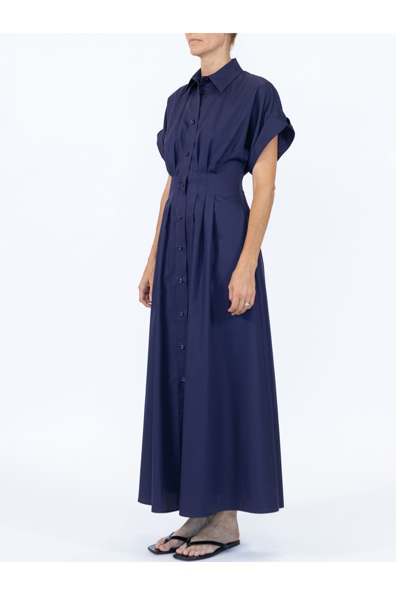 Corsica Sleeveless shirtdress, Alternate, color, Deep Sea