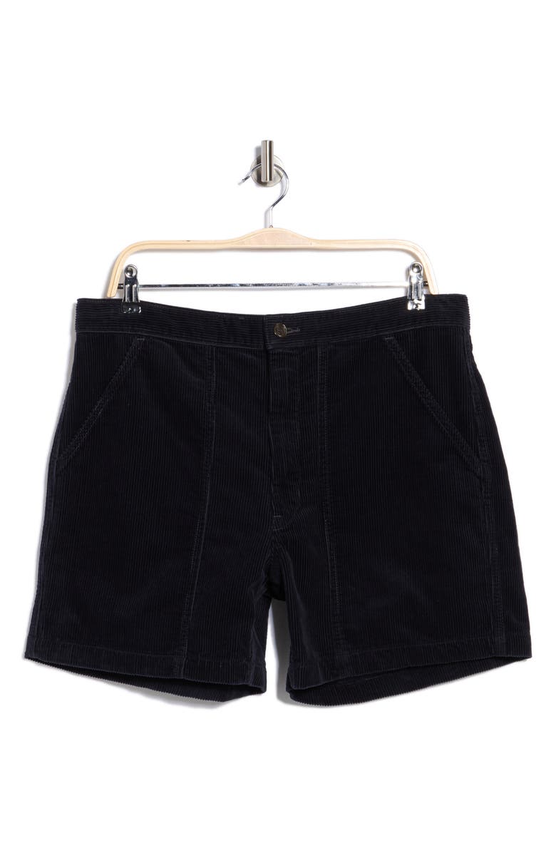 BUCK MASON Corduroy Beach Cruiser Shorts, Main, color, Dark Navy