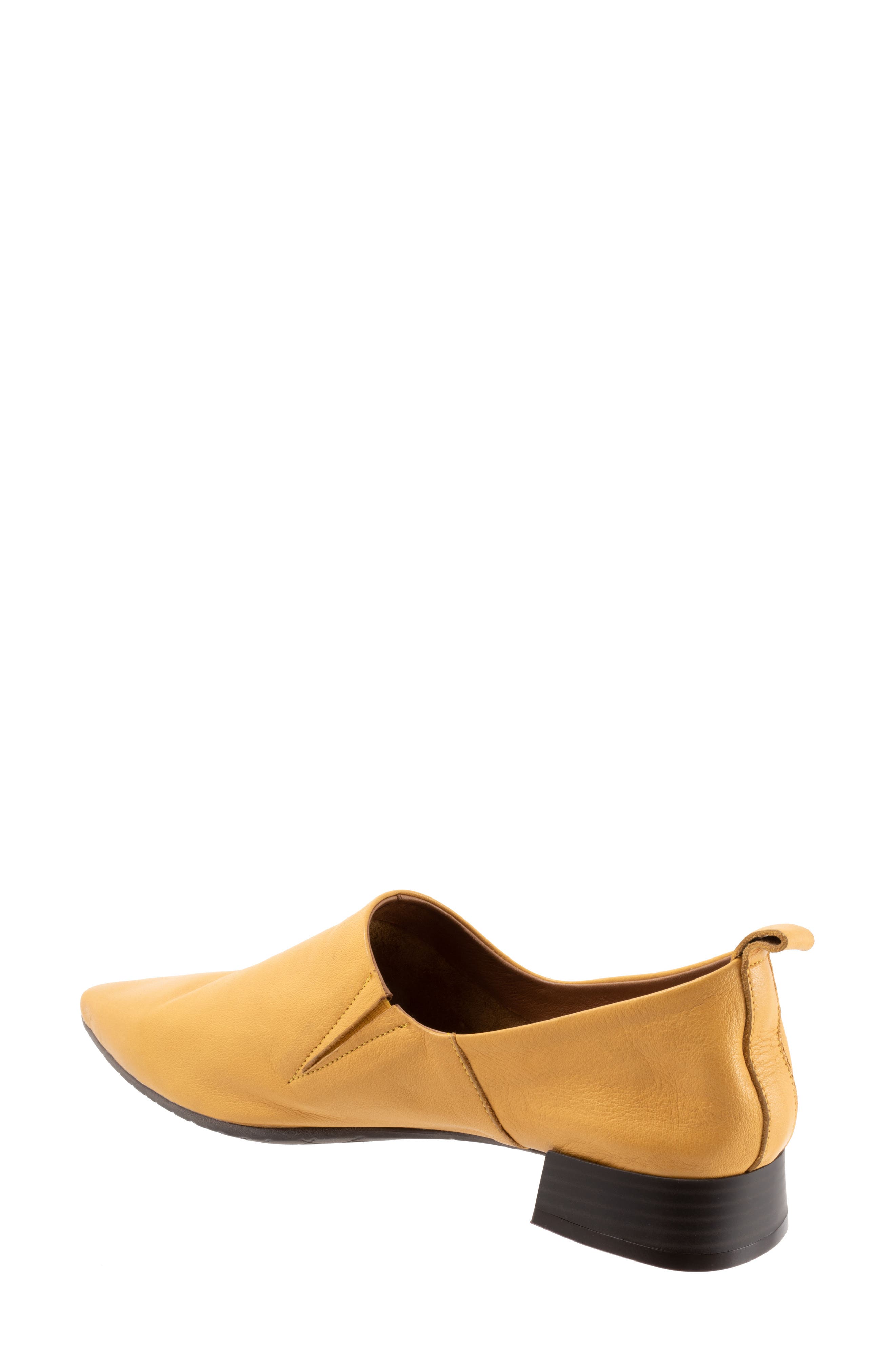 Marley Pointed Toe Loafer, Alternate, color, MUSTARD