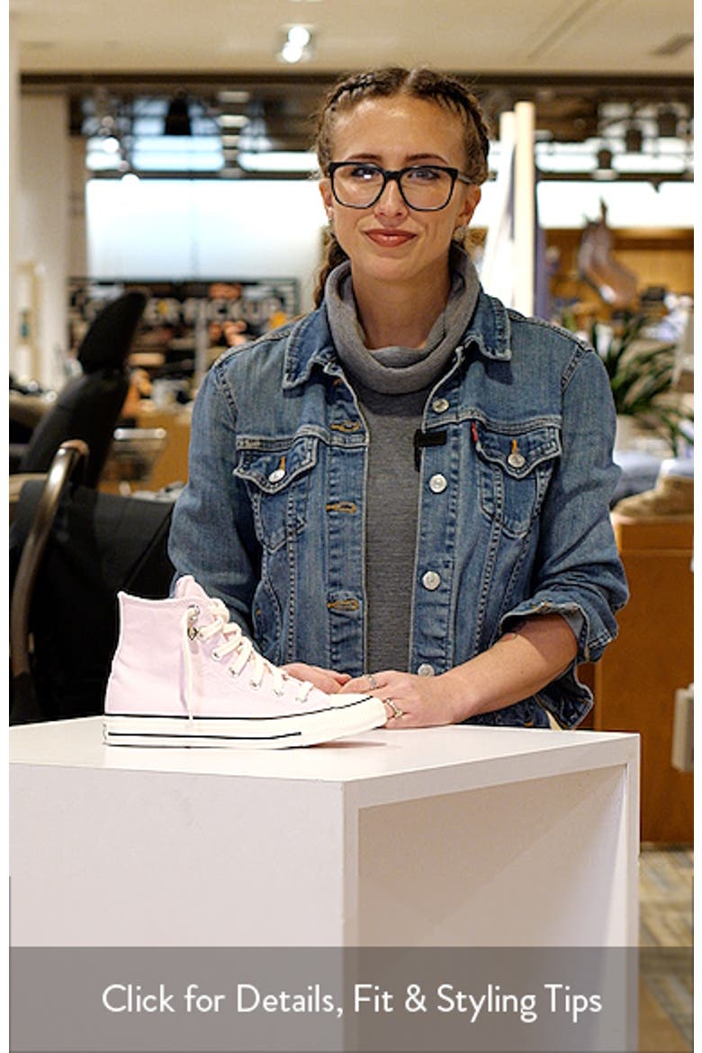 Chuck Taylor All Star Hearts Canvas High Top Sneaker video