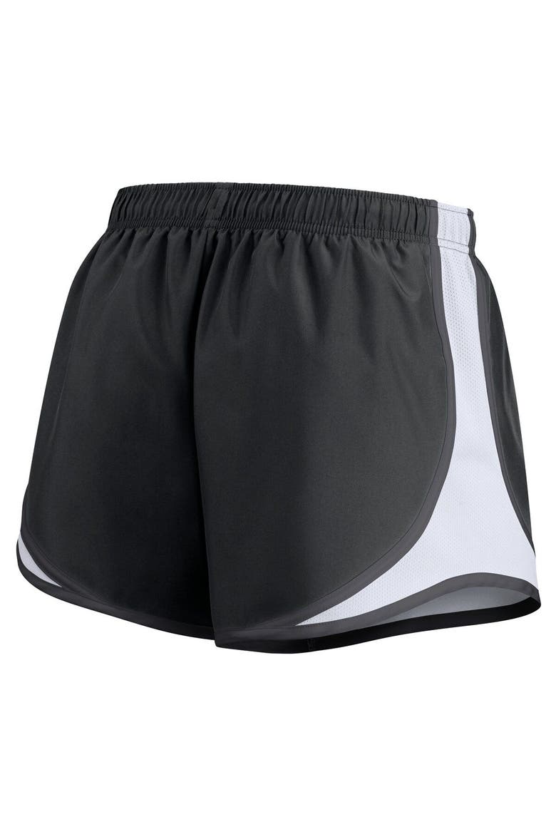 Women's Nike Black Las Vegas Raiders Performance Tempo Shorts, Alternate, color, Black