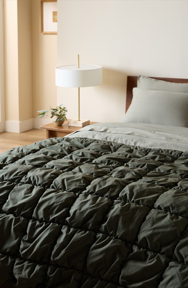 Cozy Quilted Organic Cotton Comforter
