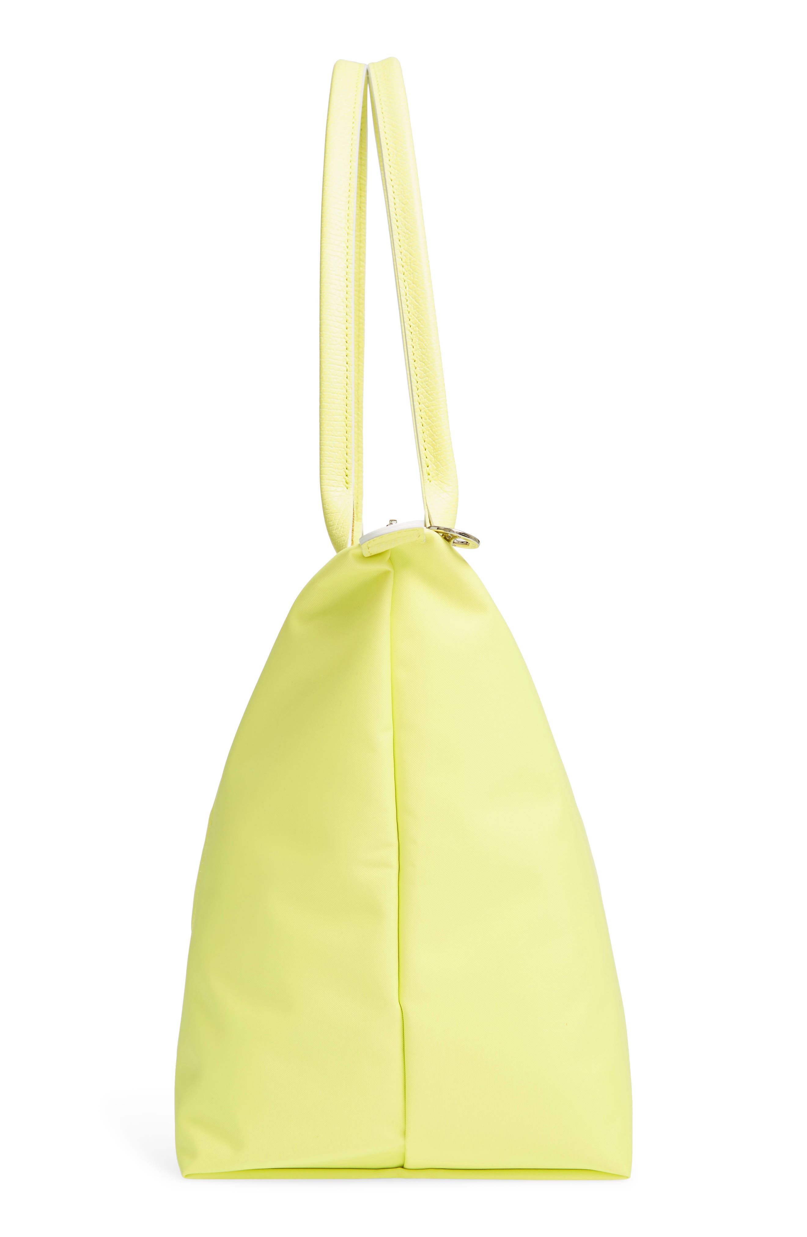 Longchamp Le Pliage Club Tote, Alternate, color, Yellow