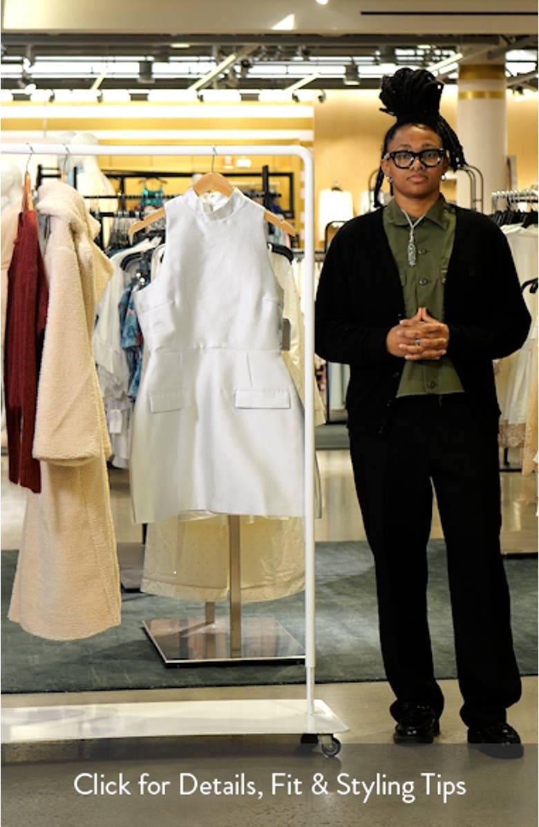 Everhart Satin Twill Minidress, sales video thumbnail