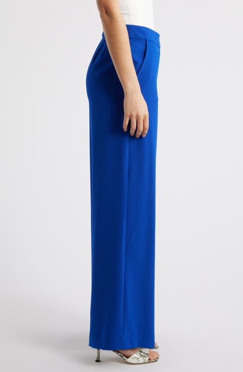 Tahari Asl Wide Leg Pants In Cobalt