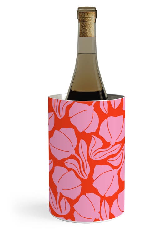 Boho Blooms Stainless Steel Wine Chiller