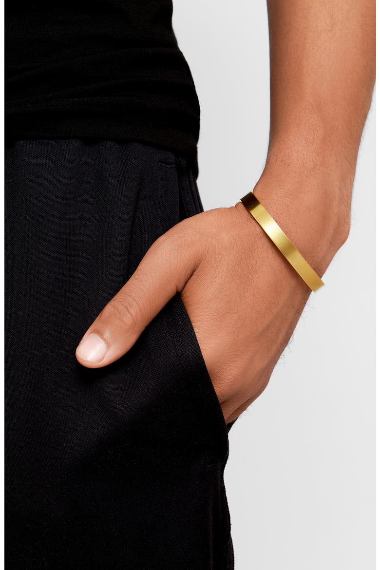 7mm Cuff Bracelet, Alternate, color, YELLOW