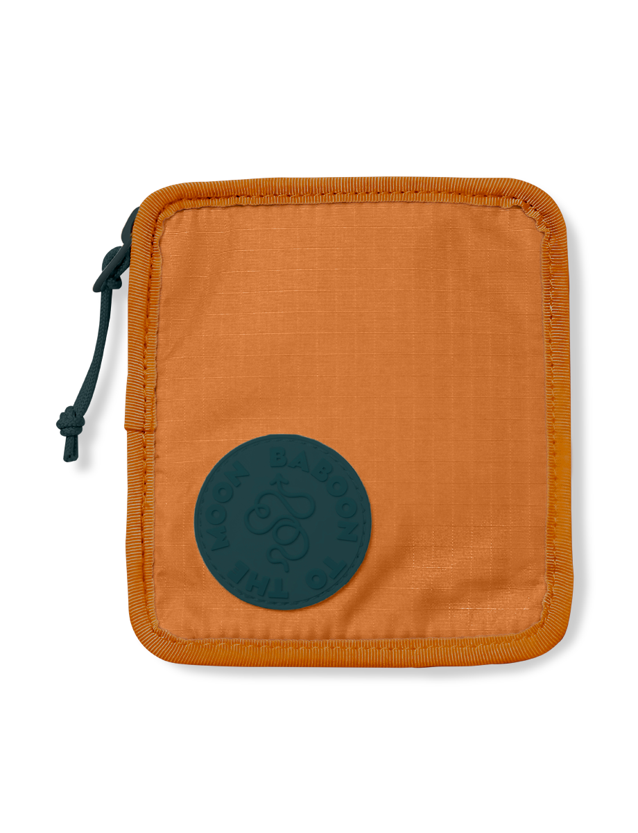 Baboon to the Moon Zip Wallet, Main, color, Caramel