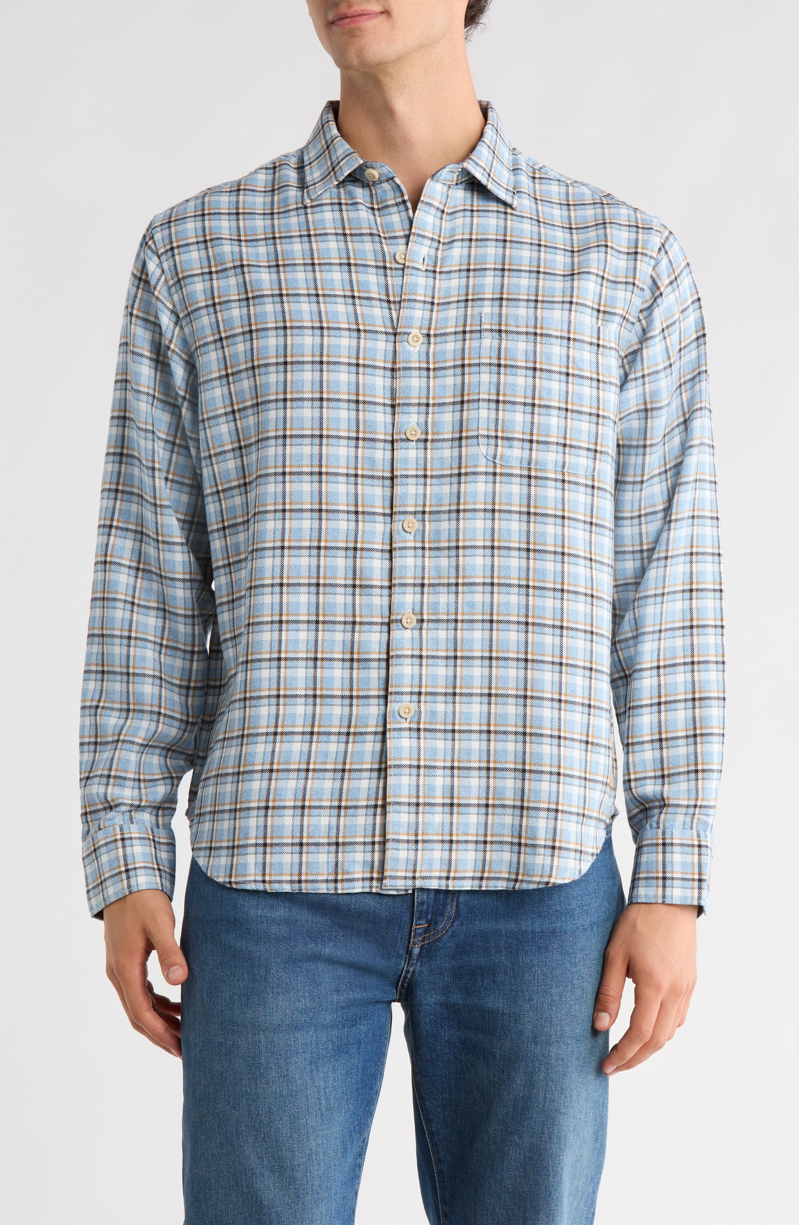 Tommy Bahama Pineview Plaid Twill Button-Up Shirt