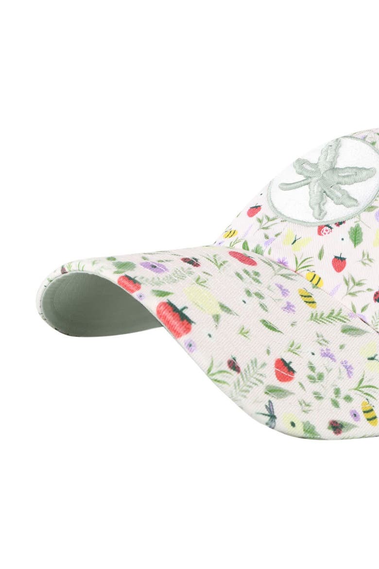 Women's '47  Light Pink Ohio State Buckeyes Posey Clean Up Adjustable Hat, Alternate, color, Light Pink