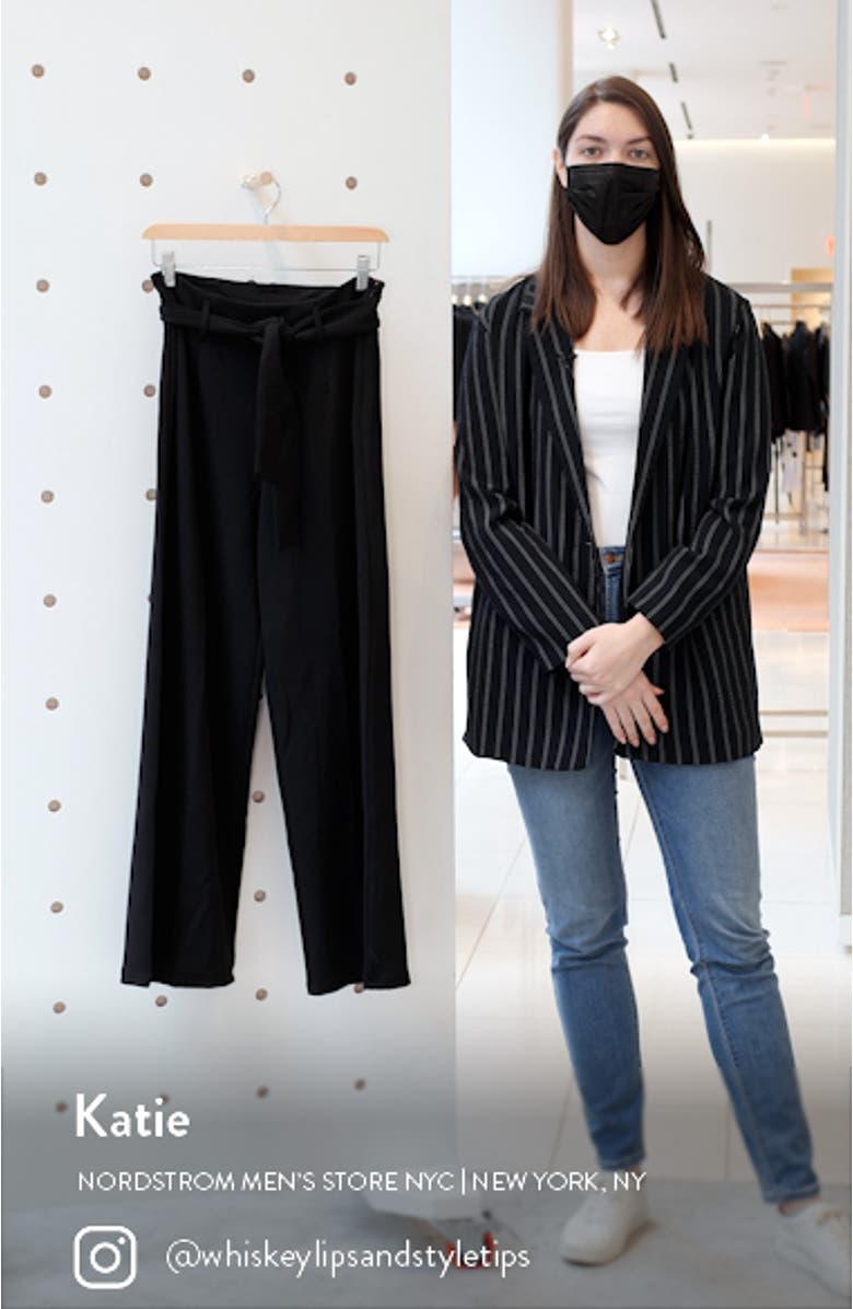 Belted High Waist Pants, sales video thumbnail