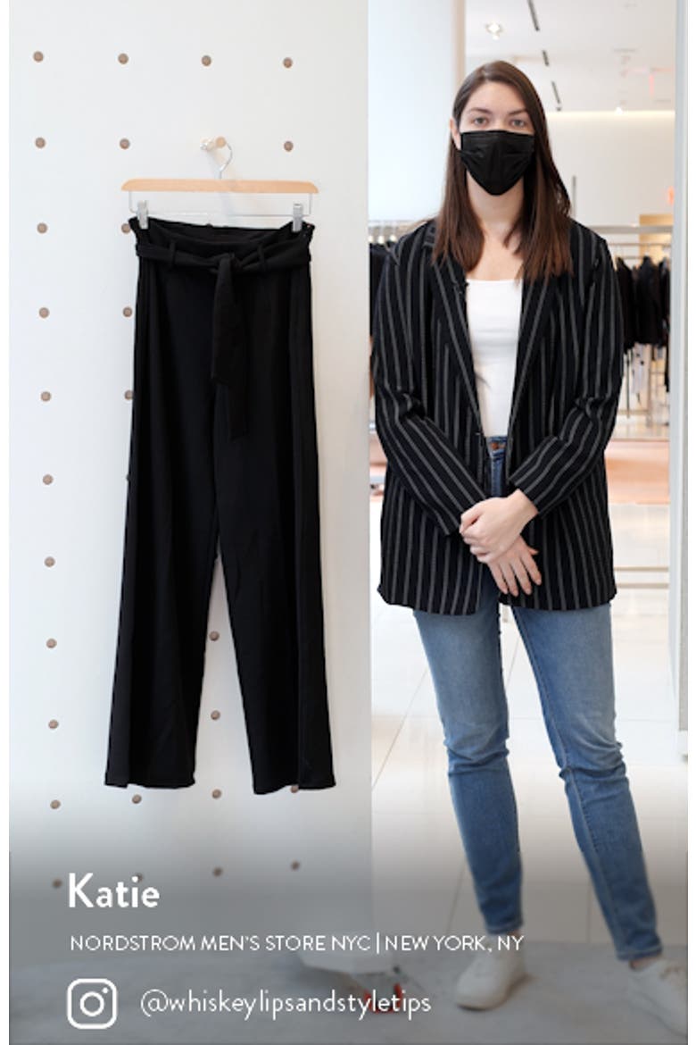 Belted High Waist Pants video