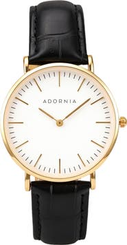 Adornia Copenhagen Quartz Strap Watch, 36mm