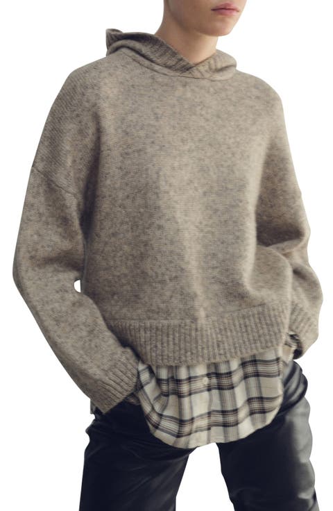 Teria Hooded Shirt Sweater