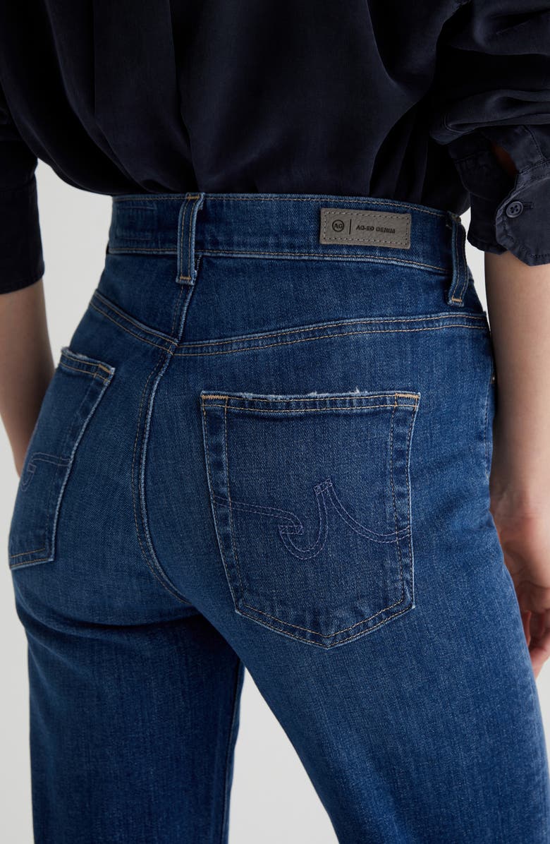 AG Brinley Mid Rise Classic Straight Leg Jeans, Alternate, color,