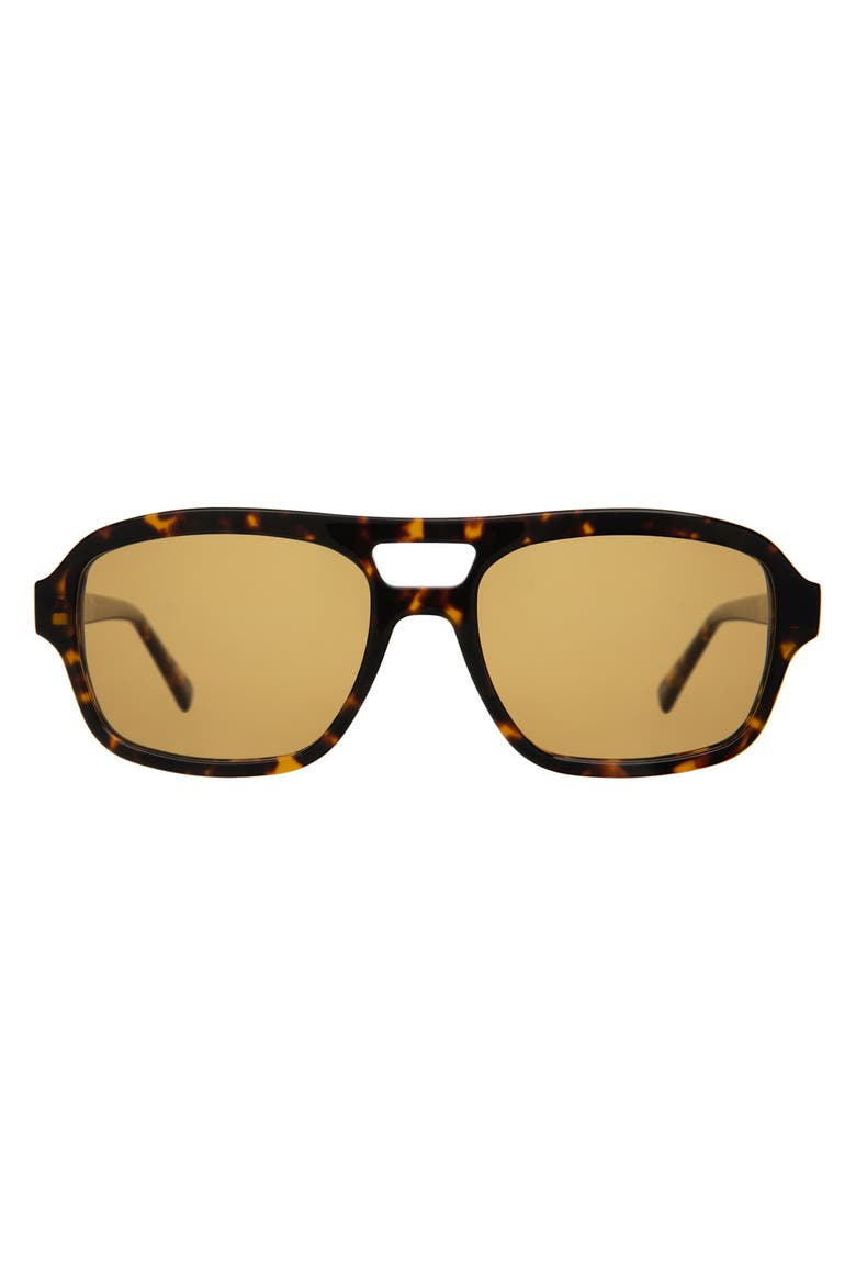 Morningside Sunglasses, Main, color, Tortoise / Yellow