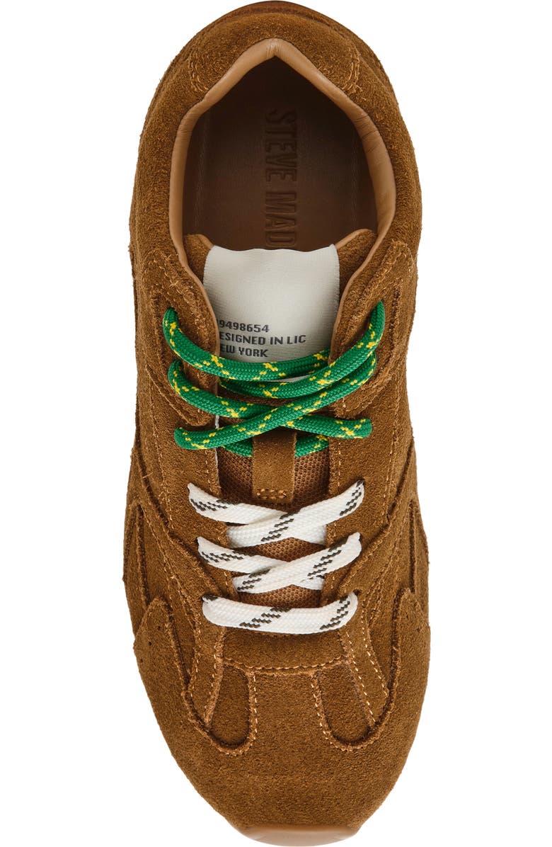 Steve Madden Aziel Sneaker, Alternate, color, Camel Suede